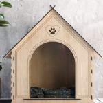 Maison de chat mignon Canva Cute Wooden Cat House